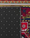 Teppich rot 60 x 200 cm orientalisches Muster Kurzflor COLACHEL_831655