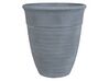 Conjunto de 2 vasos para plantas em pedra cinzenta 43 x 43 x 49 cm KATALIMA_858243