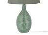 Lámpara de mesa de cerámica verde 57 cm ATSAS_731597