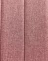 Conjunto de 2 cadeiras de jantar em tecido rosa ALICE_868333