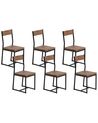 Set of 6 Dining Chairs LAREDO_692146