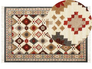 Wool Kilim Area Rug 200 x 300 cm Multicolour GHUKASAVAN