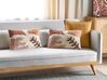Set of 2 Tufted Cotton Cushions 30 x 50 cm Multicolour CAMASSIA_888209