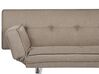 Tapicerowana sofa rozkładana brązowa BRISTOL_905055