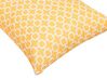 Cuscino da esterno giallo con motivo geometrico 40 x 70 cm ASTAKOS_752271