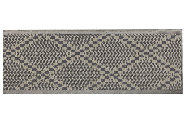 Vonkajší koberec 60 x 105 cm sivohnedý JALNA_766633
