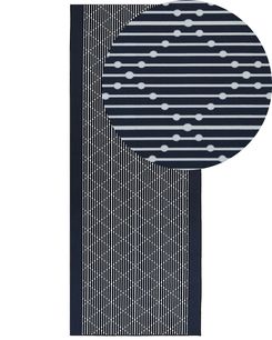 Matto kangas laivastonsininen 80 x 200 cm CHARVAD