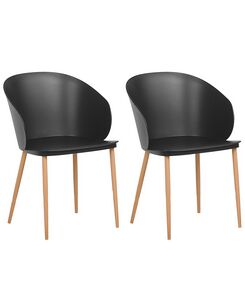 Tuoli muovi musta 2 kpl BLAYKEE Tuoli muovi musta 2 kpl BLAYKEE