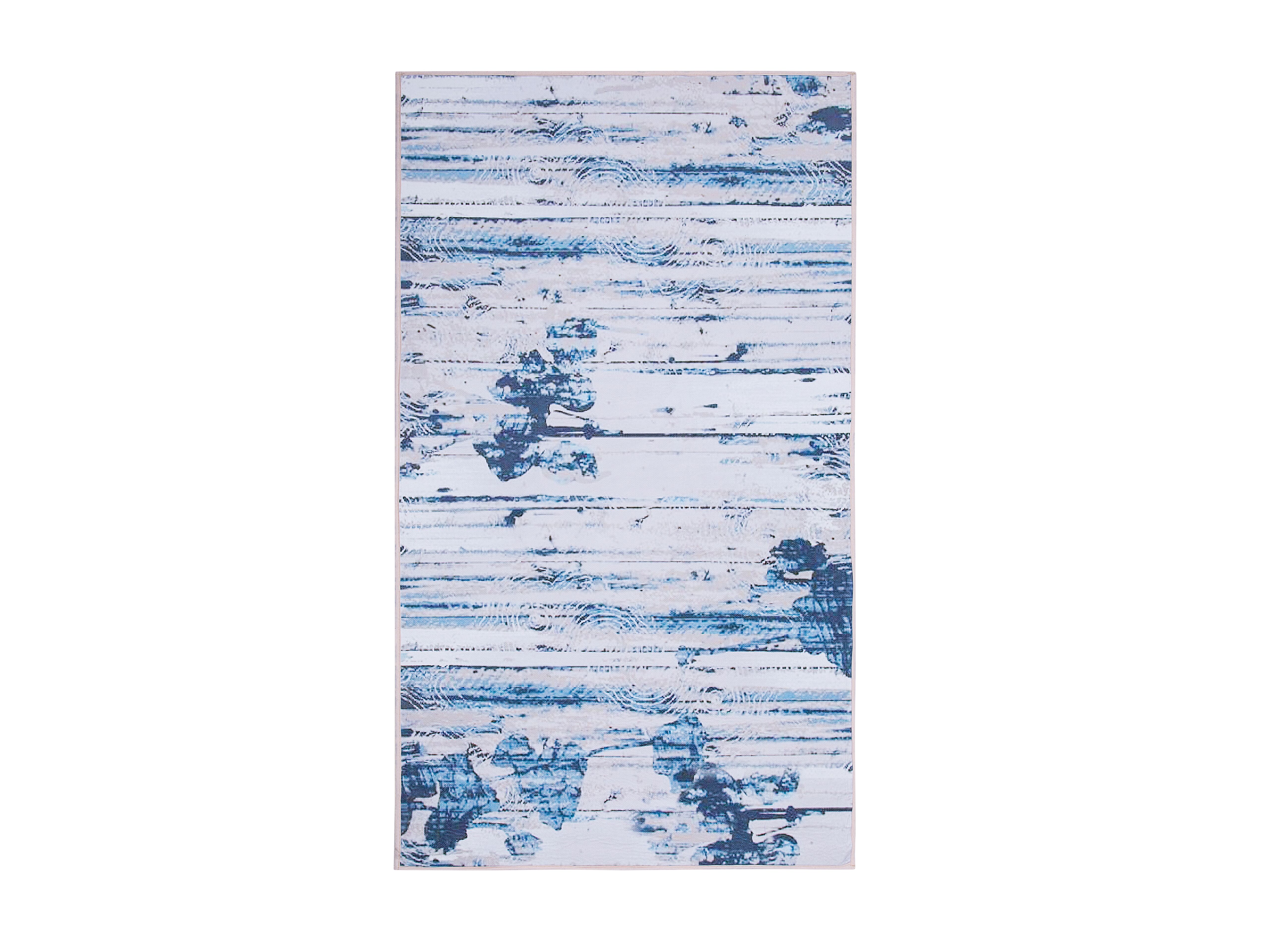 Dywan 80 x 150 cm niebieski BURDUR