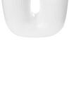 Vaso de cerâmica grés branca 23 cm MITILINI_844668