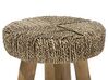Tavolino legno chiaro ⌀ 44 cm KELSEY_703664