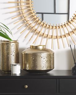 Lyhty rauta kulta 22 cm CORFU