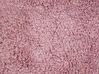 Cotton Pouffe 50 x 35 cm Pink KANDHKOT_908410