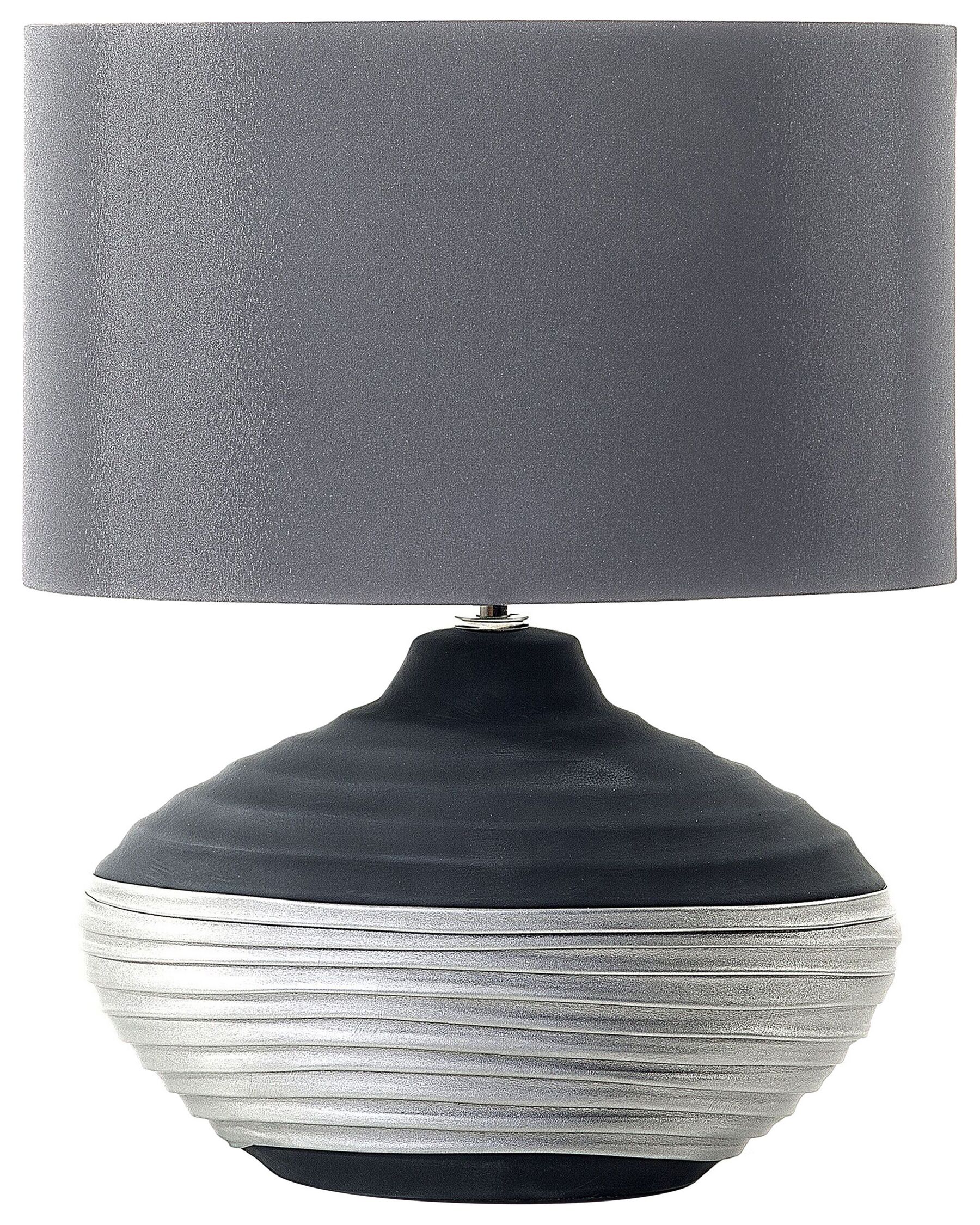 Minimalistische Tischlampe Mundo – Metall/Beton, Kupferfarben, E27 Bis 40W, Kabellänge 160 Cm