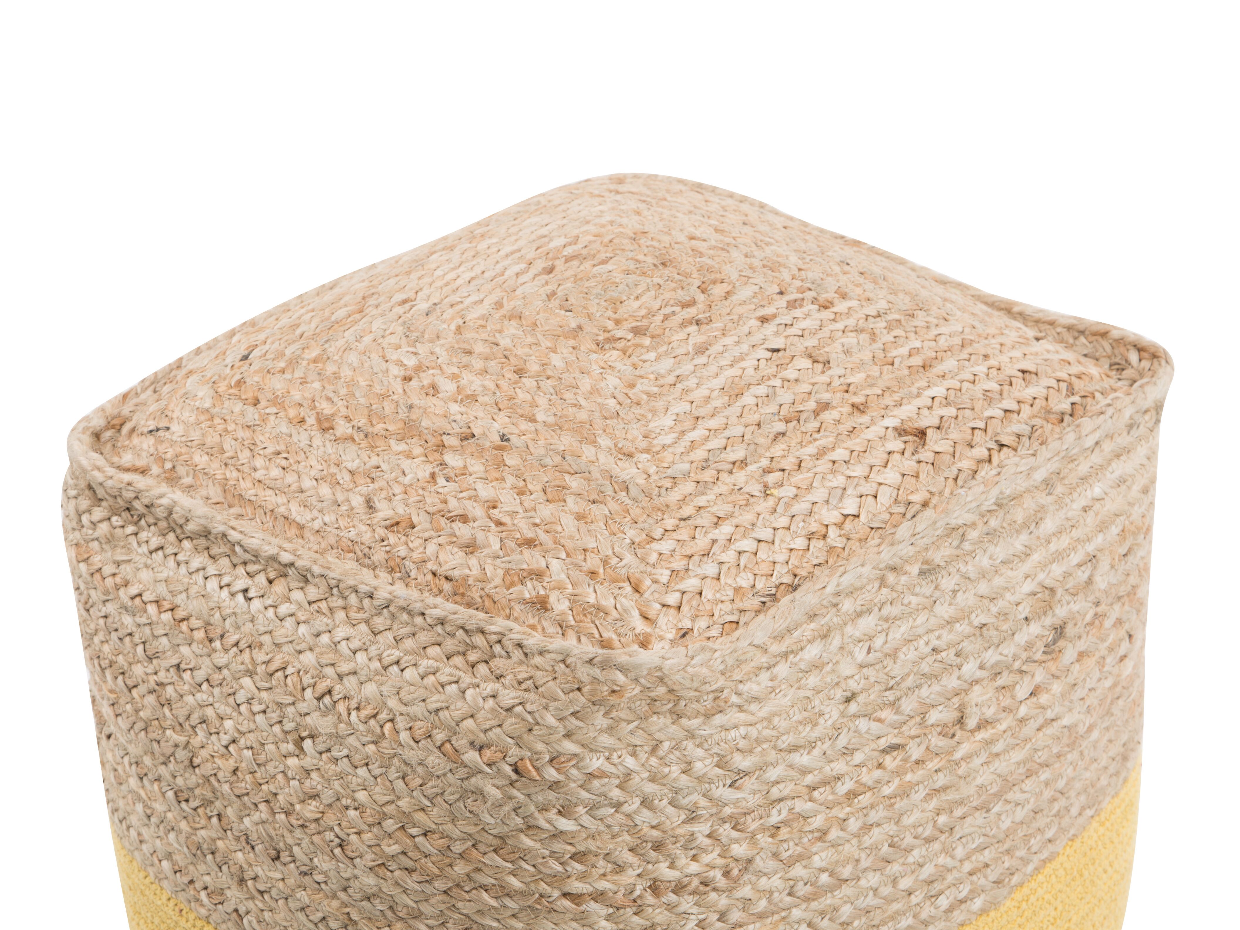 Jute Pouffe ezildaricci