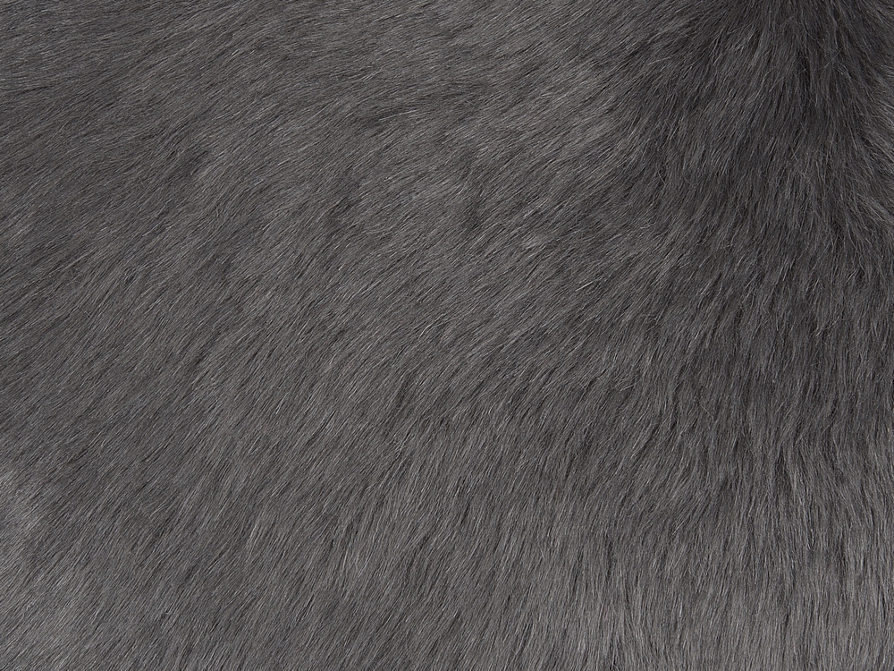 Gray fur stool sales