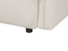 Canapé-lit avec rangement en tissu blanc cassé KRAMA_898301
