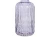 Glass Flower Vase 31 cm Purple TRAGANA_838285