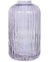 Bloemenvaas paars glas 31 cm TRAGANA_838285