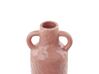 Porcelain Flower Vase 24 cm Pink DRAMA_845785