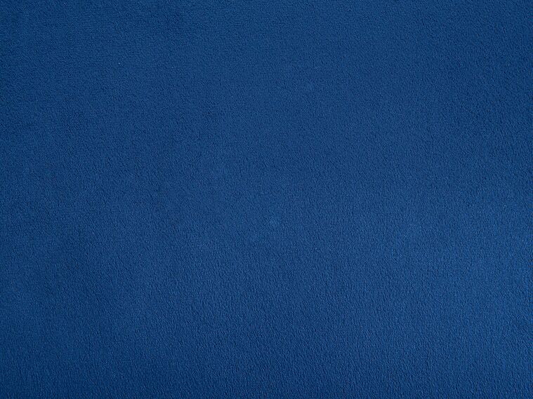 Left Hand Velvet Chaise Lounge Cobalt Blue BIARRITZ Beliani.co.uk