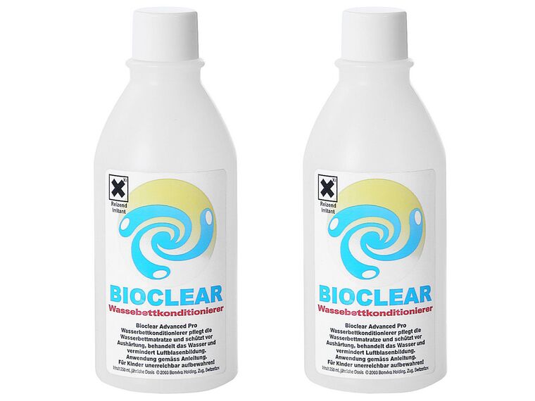 Set di 2 flaconi di balsamo per materassi ad acqua ammorbidente e antibatterico 2 x 250 ml BioClear™ BIOCLEAR_27899