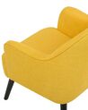 Fabric Armchair Yellow LOKEN_700924