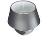 Tafellamp porselein zwart/zilver ESLA_748563