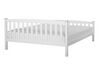 Dřevěná postel 140 x 200 cm bílá GIVERNY_754640