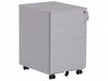 3 Drawer Metal Storage Cabinet Grey CAMI_782711