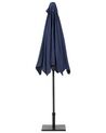 Parasol bleu marine pour jardin 267 cm VARESE_699899