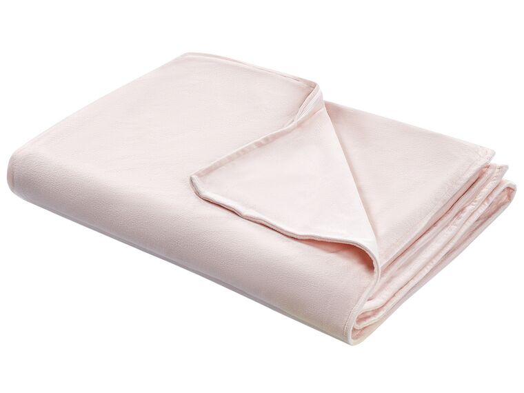 Weighted Blanket Cover 100 x 150 cm Pink RHEA_887986