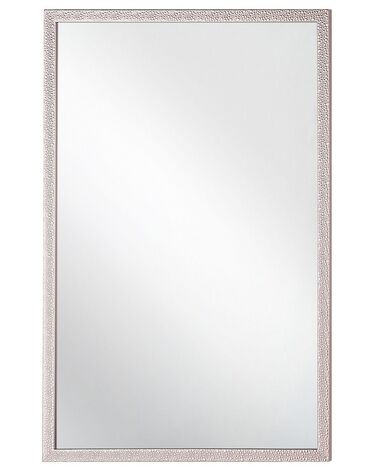 Nástenné zrkadlo 60 x 90 cm ružové MORLAIX