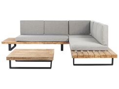 5-istuttava ulkosohvaryhmä akasiapuu vaaleanharmaa MYKONOS II 5-istuttava ulkosohvaryhmä akasiapuu vaaleanharmaa MYKONOS II