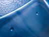 Bañera de hidromasaje LED de acrílico azul/madera clara 215 x 180 cm ARCELIA_825010