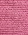 Textilkorb Baumwolle rosa ⌀ 30 cm 2er Set CHINIOT_840477