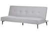 Fabric Sofa Bed Light Grey ESSVIK_894350