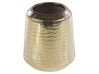 Ceramic 4-Piece Bathroom Accessories Set Gold PINTO_788500