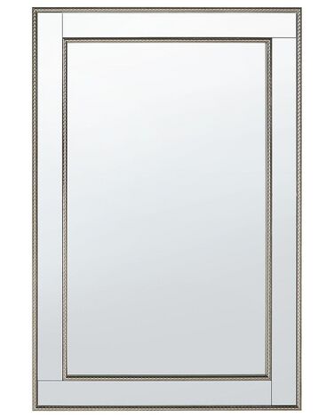 Nástěnné zrcadlo 60 x 90 cm zlaté / stříbrné FENIOUX