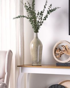 Kukkamaljakko terrakotta ruskeanharmaa 47 cm LEGANES