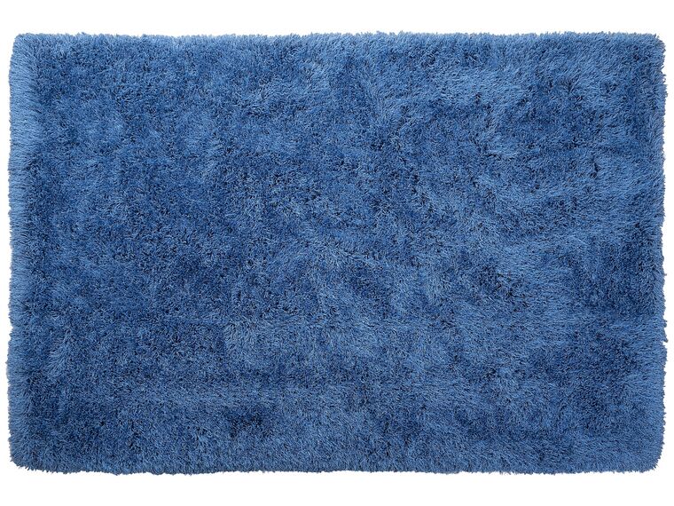 Kék hosszú szálú szőnyeg 200 x 300 cm CIDE_746884