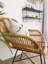 Rattan Accent Chair Natural CANORA_837199