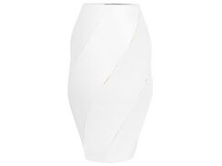 Koristemaljakko terrakotta valkoinen 38 cm LENTIA