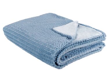 Blanket 150 x 200 cm Blue BJAS