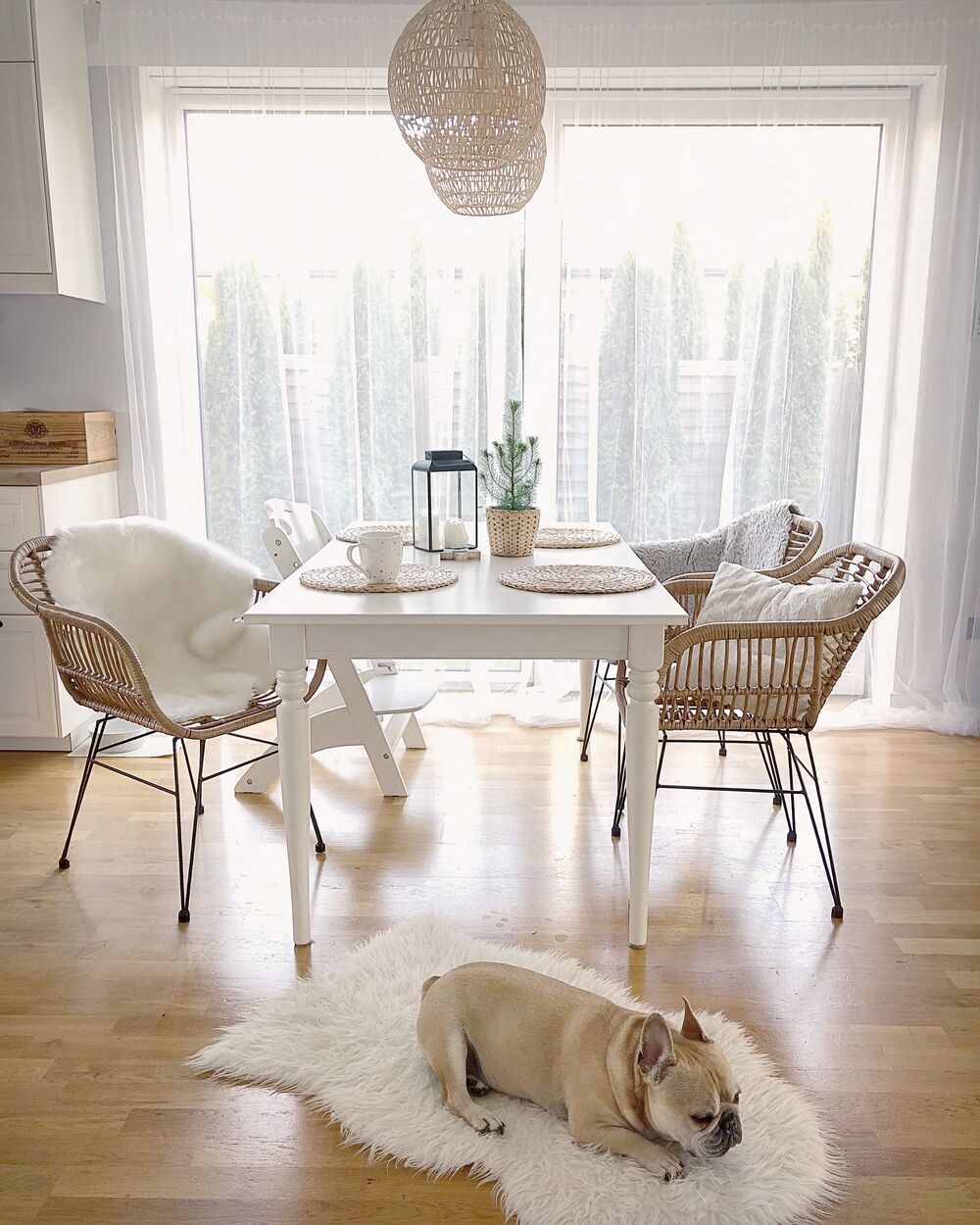 Balkonset Rattan natürlich TROPEA | Beliani.fr