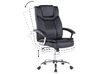 Cadeira de escritório em pele sintética preta ADVANCE_862520