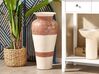 Dekorativ terracotta vase 60 cm hvid og brun SEPUTIH_849553