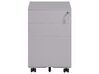 3 Drawer Metal Storage Cabinet Grey CAMI_782715