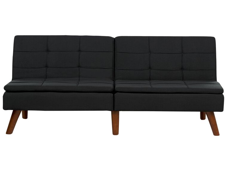 Sofa rozkładana czarna RONNE_912319