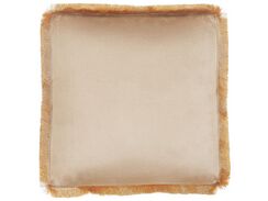 Koristetyyny 40 x 40 cm samettinen beige POTHOS Koristetyyny 40 x 40 cm samettinen beige POTHOS